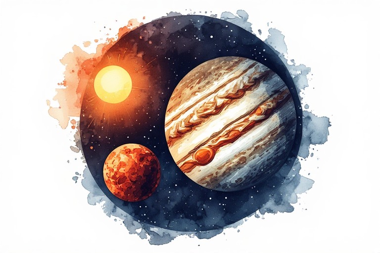 The Sun-Mars-Jupiter Conjunction: Acting With Purpose In Plain Sight